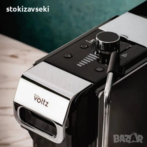 Еспресо машина 8в1 Oliver Voltz OV51171N8M – За капсули и мляно кафе, 1450W, 19 Bar, 5 адаптера 5VS1, снимка 6 - Кафемашини - 54046243