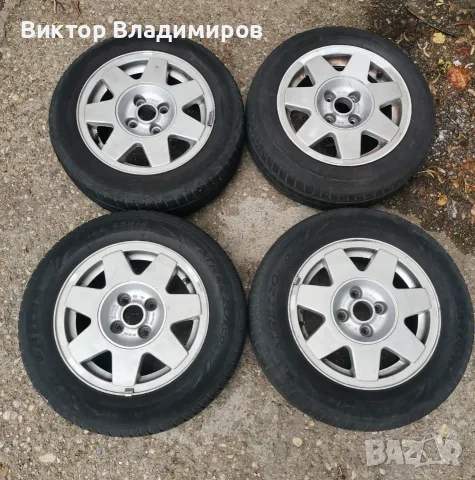 4бр джанти за Vw с 2бр гуми 185/65 R14
