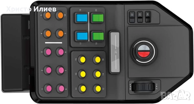 Страничен панел Logitech G Saitek За Farming Simulator, снимка 3 - Други игри и конзоли - 52621188