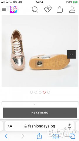 Дамски сникърси MICHAEL KORS, снимка 4 - Маратонки - 39956151