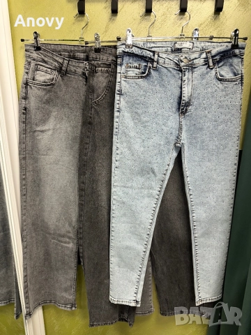 Дънки прав крачол • 39 лв • Размери 25–31, снимка 2 - Дънки - 52595831