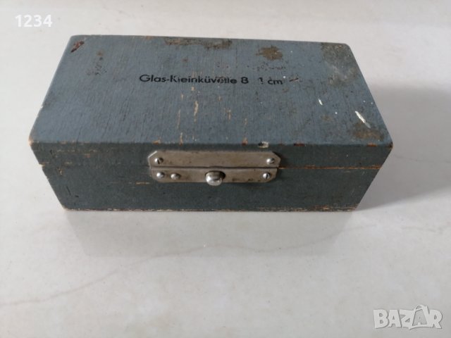 Дървена кутия 13 х 6.5 h 4 см. , снимка 1