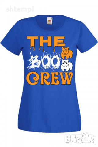 Дамска тениска The Boo Crew 2,Halloween,Хелоуин,Празник,Забавление,Изненада,Обичаи,, снимка 4 - Тениски - 38144187