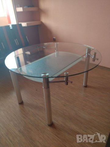 Кръгла стъклена маса в Маси в гр. Варна - ID38957039 — Bazar.bg