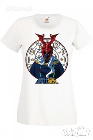Дамска тениска Saint Seiya Knights of the Zodiac Pope Ares,Анимация,игра,Празник,Повод., снимка 3 - Тениски - 38074408