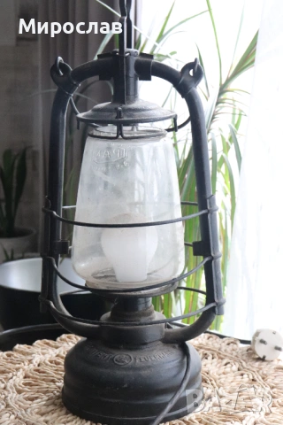 FEUERHAND D.R. PATENT ГАЗОВ ФЕНЕР ЛАМПА ПЕТРОМАКС PETROMAX, снимка 4 - Други - 53980932