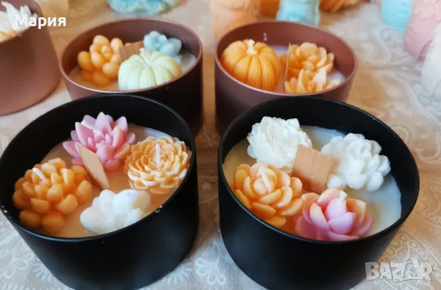 Ароматна Свещ , снимка 7 - Декорация за дома - 47828362