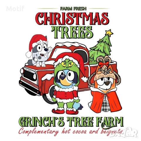 Коледни щампи за тениски / блузи / торбички, снимка 17 - Коледни подаръци - 52688243