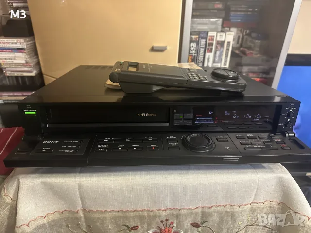 SONY SLV 825 Видео Рекордер с Дистанционно, снимка 4 - Плейъри, домашно кино, прожектори - 56184306