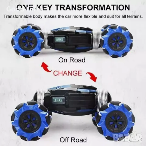 Кола с дистанционно управление на ръката + джойстик, снимка 6 - Коли, камиони, мотори, писти - 49289594