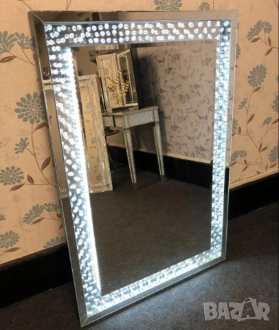 Стилно LED огледало, снимка 2 - Други стоки за дома - 51852494