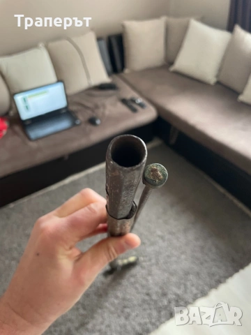 Стара кремъчна пушка от 19 век, снимка 15 - Антикварни и старинни предмети - 53933931