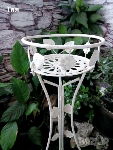 Метален цветарник , снимка 3 - Други - 51183592