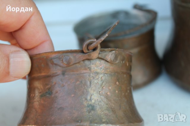 7 броя медни котлета, снимка 6 - Антикварни и старинни предмети - 38002391