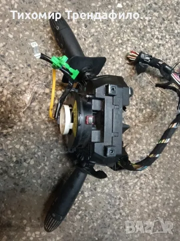 лостчета светлини мигачи фиат пунто 2002г. 12229.6.146.0090 със спиралата лентовия кабел, снимка 4 - Части - 48428207