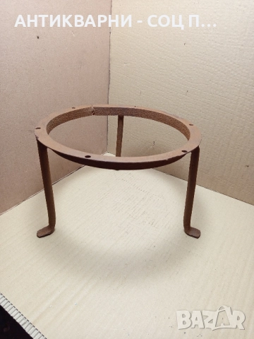 Стар Саджек Пиростия За Огнище Номер 3., снимка 2 - Антикварни и старинни предмети - 51644845