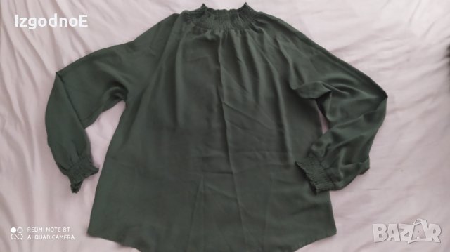 XL-XXL официална блуза, туника зелена