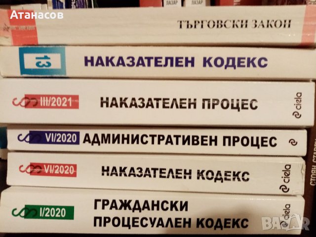 НПК, учебник по наследствено право Тасев Основи на правото ЗЗД Наказателен процес търговски закон , снимка 6 - Специализирана литература - 38054735