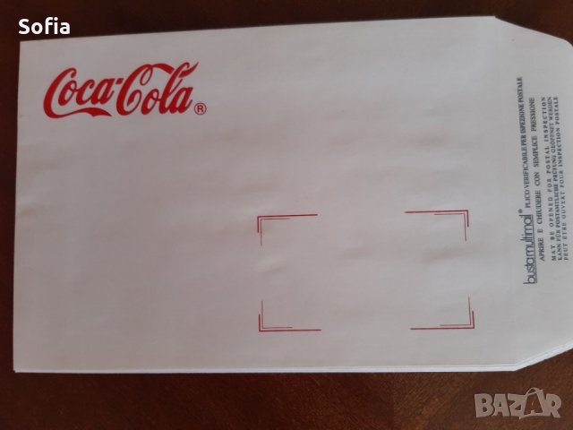 Кока Кола колекция/ Coca-Cola /Кока Кола тефтери, пощенски пликове, снимка 6 - Други ценни предмети - 31757475
