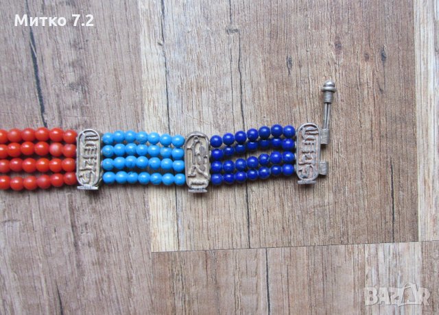 сребърна гривна - 13, снимка 4 - Гривни - 31796500