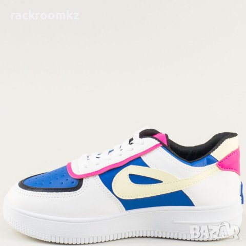 Модни дамски кецове ОX-20023-6 White/blue, снимка 3 - Кецове - 42167926