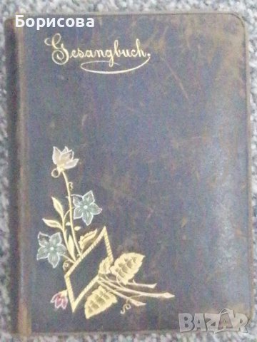 Книга с евангелски химни 1862-1866г г, снимка 1 - Антикварни и старинни предмети - 39024651
