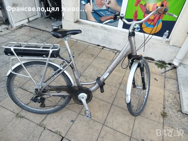 26 цола алуминиев електрически велосипед колело с ключ и зарядно , снимка 4 - Велосипеди - 56215518