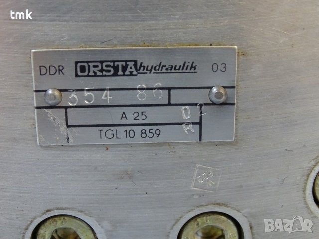 Хидравлична помпа ORSTA A25 Hydraulic Pump TGL10859 160Bar, снимка 4 - Резервни части за машини - 42888481