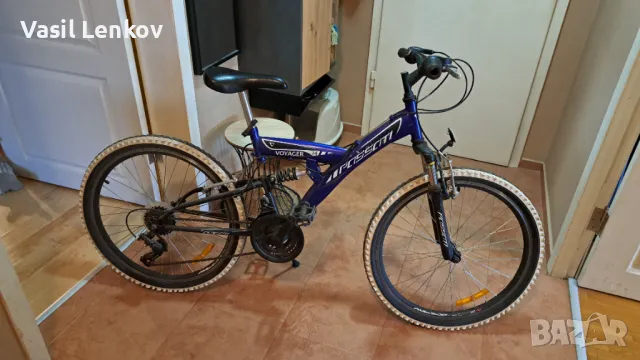 Запазен велосипед Passati 24" VOYAGER – с преден и заден амортисьор , снимка 7 - Велосипеди - 50165898