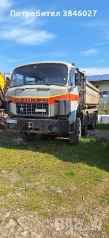 Швейцарски самосвал SAURER D 330 B, снимка 3 - Камиони - 54100827