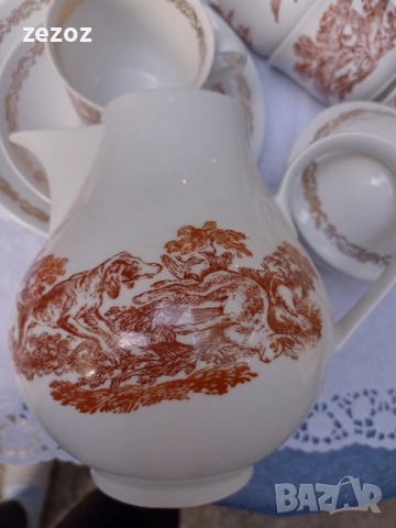 Винтидж сервиз за чай, снимка 6 - Сервизи - 52660310