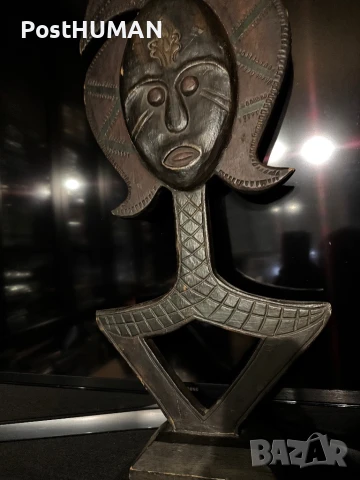 Африканска Дървена фигура Кота Бакота, снимка 4 - Антикварни и старинни предмети - 51067555