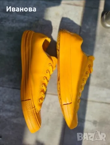 Converse Ctax мъжки жълти кецове, снимка 6 - Маратонки - 50196544