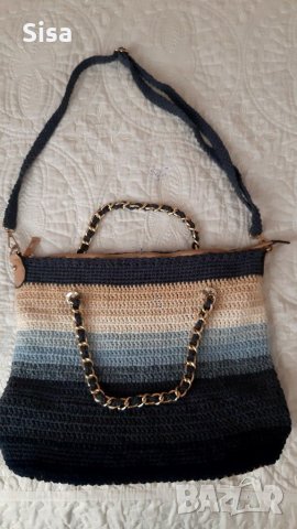 Нова чанта от плетиво, снимка 1 - Чанти - 29984942