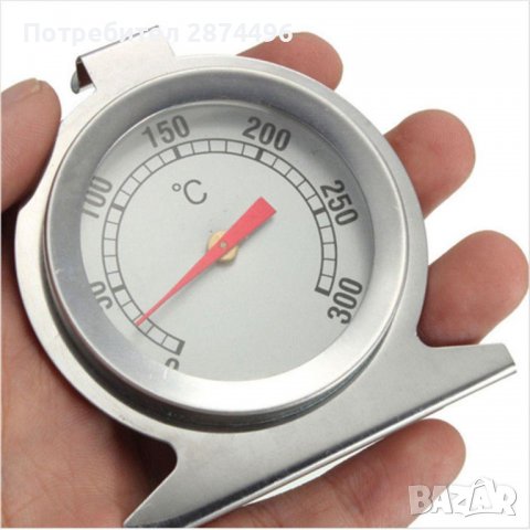 3714 Термометър за фурна-стоманен, снимка 7 - Печки, фурни - 37874910