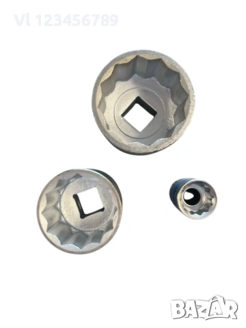 ПРОМОЦИЯ! Гедоре КРАФТРОЯЛ 26 части 3/4" & 1" вложки от 21 до 65 мм -12 СТЕННО, снимка 3 - Гедорета - 53925716