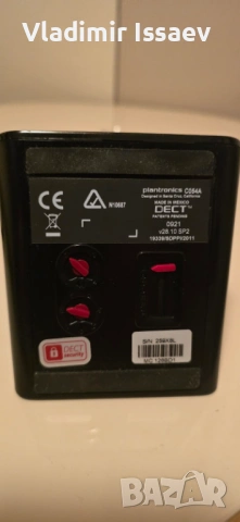 Plantronics C054A DECT безжична слушалка, снимка 4 - Слушалки и портативни колонки - 54360056