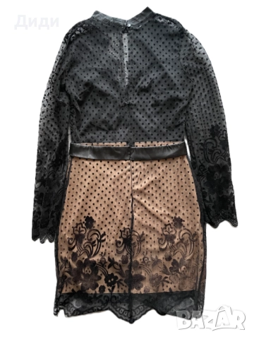 Дамска елегантна ефирна рокля 