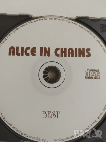 Alice In Chains - Best матричен диск музика