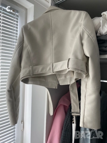 Дамско кожено яке, снимка 2 - Якета - 54043511