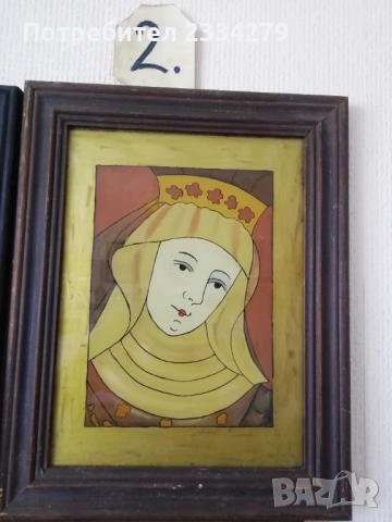 Картини ръчно рисувани,,стъклопис", различни години и изпълнители , снимка 3 - Картини - 49188692