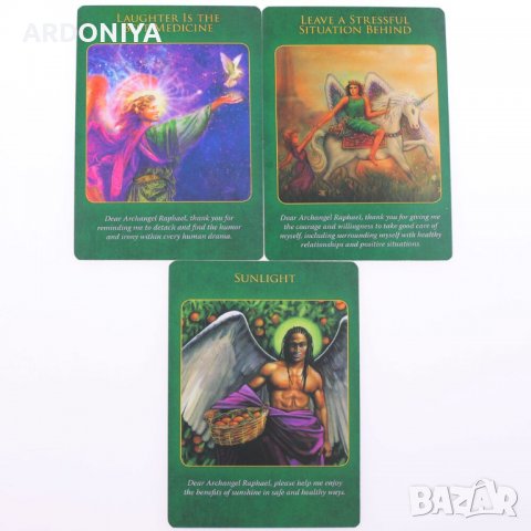 Archangel Raphael Oracle - карти оракул на Дорийн Върчу , снимка 5 - Други игри - 37694850