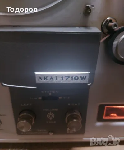 Akai 1710W стерео ролков магнeтофон, снимка 2 - Декове - 48806155