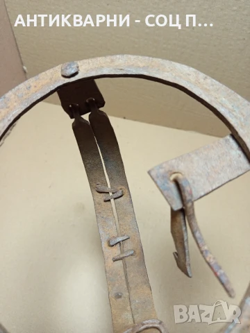 Соц Стар Ръчно Кован Капан Клюса За Животни., снимка 7 - Антикварни и старинни предмети - 50801154