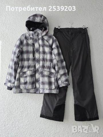 Дамски ски екип H&M и Decathlon размер М 