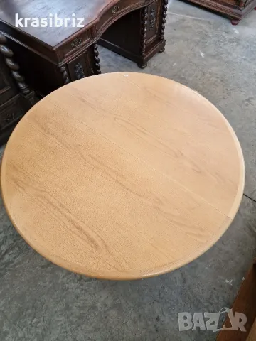 Масивна Разтегателна Трапезна Маса-320см-внос от Германия!, снимка 3 - Маси - 50186175