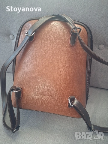 Дамска кожена раница Miami Polo Club, снимка 2 - Чанти - 52838391