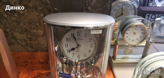 Японски  часовник Rhythm, снимка 8 - Антикварни и старинни предмети - 30539055