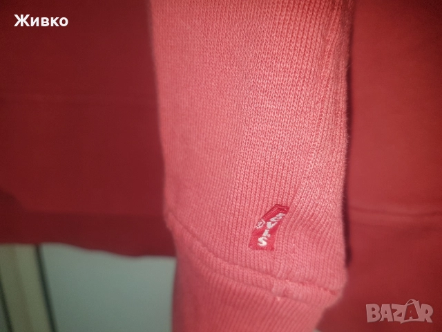 Продавам мъжка ватирана блуза LEVIS., снимка 4 - Спортни дрехи, екипи - 52099579