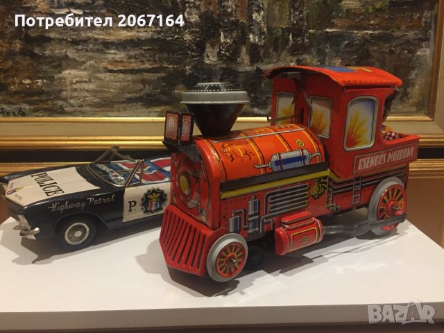 Ламаринена играчка, снимка 5 - Коли, камиони, мотори, писти - 39467488